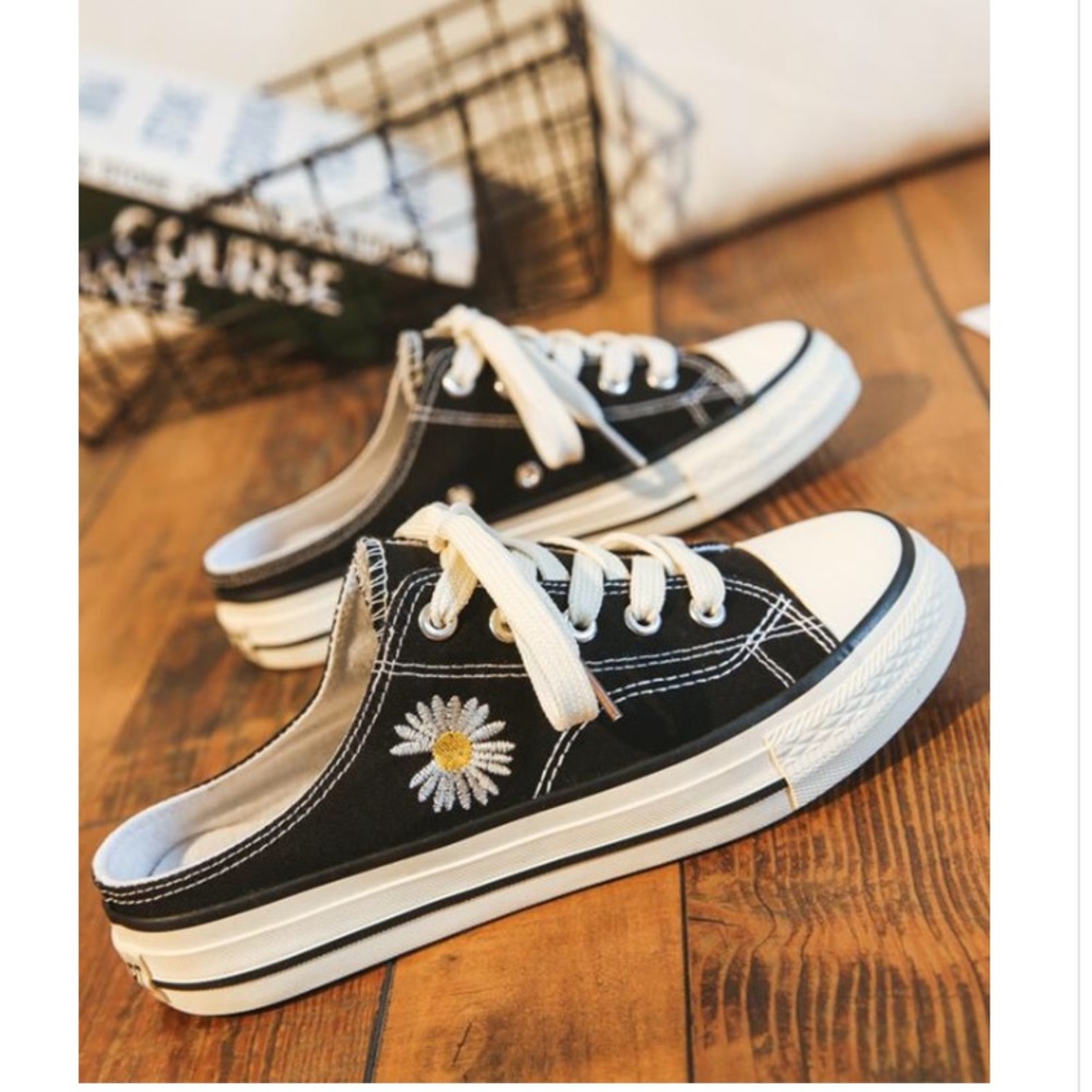 Daisy Mule Slip on Sneakers,Converse Style